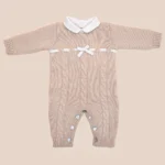 FIRENZE 100% kašmyro romperis kūdikiui – neįtikėtinas švelnumas, kurio nesinorės nusirengti