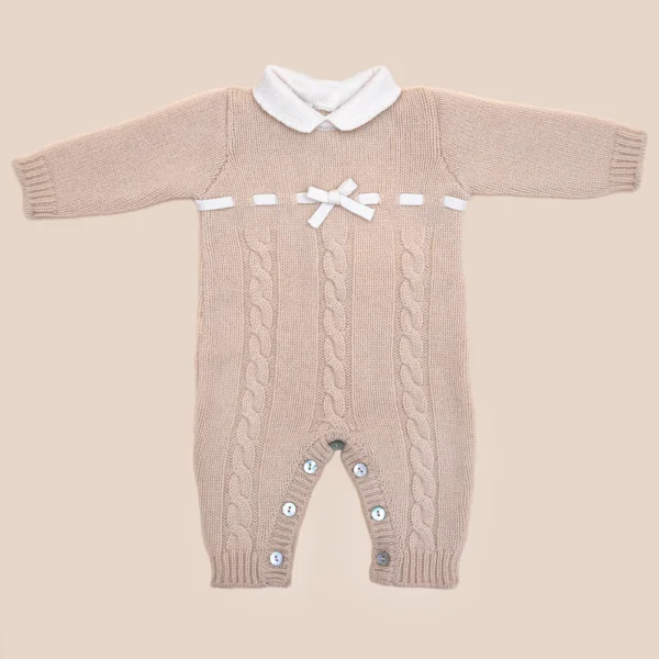 FIRENZE 100% kašmyro romperis kūdikiui – neįtikėtinas švelnumas, kurio nesinorės nusirengti