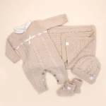 FIRENZE 100% kašmyro romperis kūdikiui – neįtikėtinas švelnumas, kurio nesinorės nusirengti