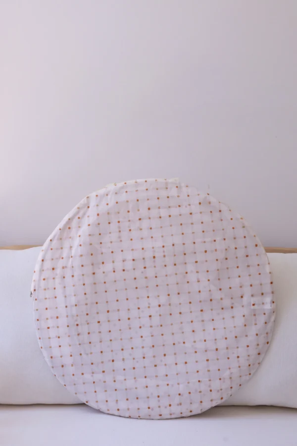 Mrs. Ertha paplūdimio palapinė Organic Squares | UV50+ apsauga vaikams